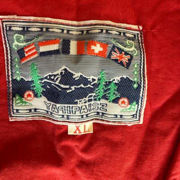 Big Mountain Utility Vest Men's XL Red Mesh Lined Pockets V-Neck Full Zip Hiking - Picture 3 of 9